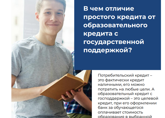 ОБРАЗОВАТЕЛЬНОЕ КРЕДИТОВАНИЕ: ПОСОБИЕ ДЛЯ СТУДЕНТОВ СПО докуменд ПДФ во вложении