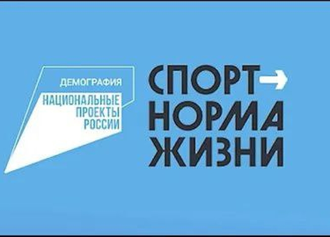 Федеральный проект «Спорт – норма жизни»